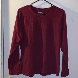 Hanes Classic Fit Long Sleeve